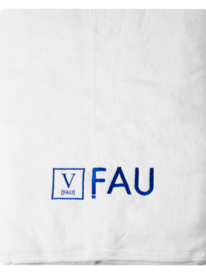 Fau White Big Towel